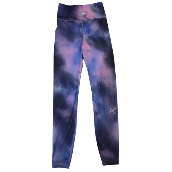 DOPE Purple Tie-Dye Leggings - Picture 2 of 7
